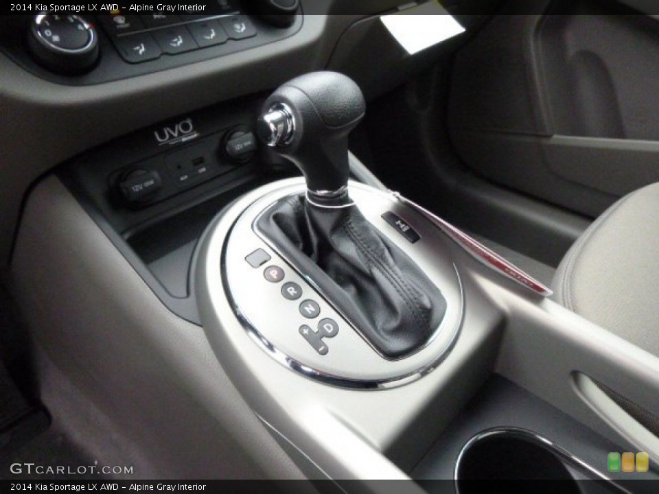 Alpine Gray Interior Transmission for the 2014 Kia Sportage LX AWD #89888179