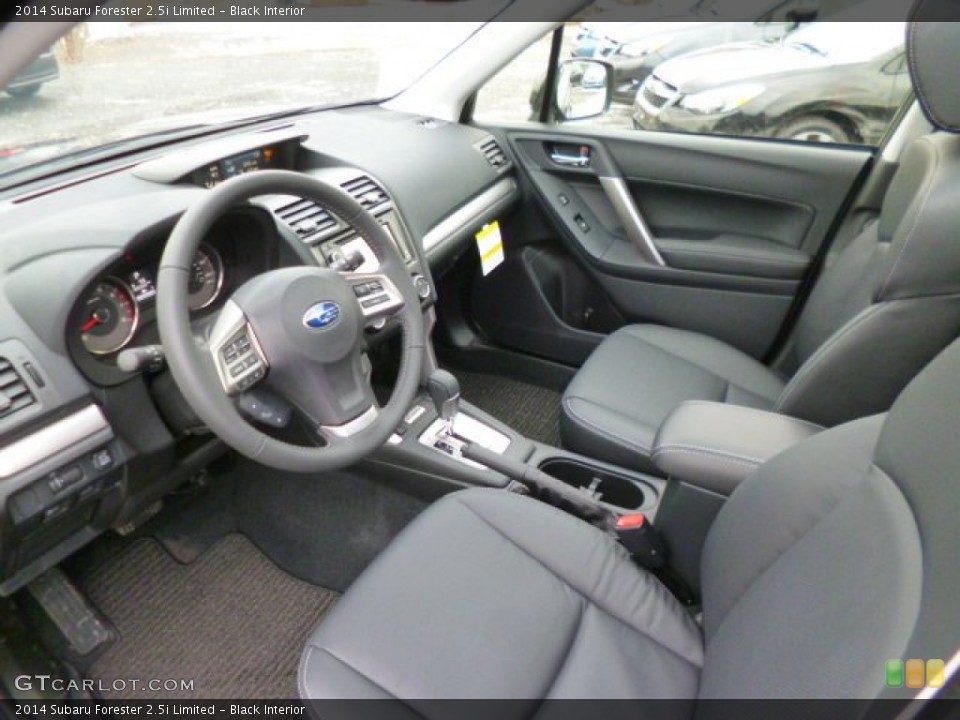 Black Interior Photo for the 2014 Subaru Forester 2.5i Limited #89889563