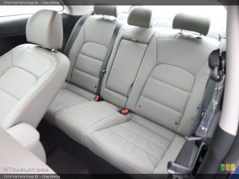 Gray Interior Rear Seat for the 2014 Kia Forte Koup EX #89889944