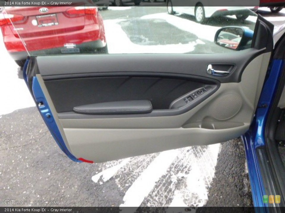 Gray Interior Door Panel for the 2014 Kia Forte Koup EX #89889983