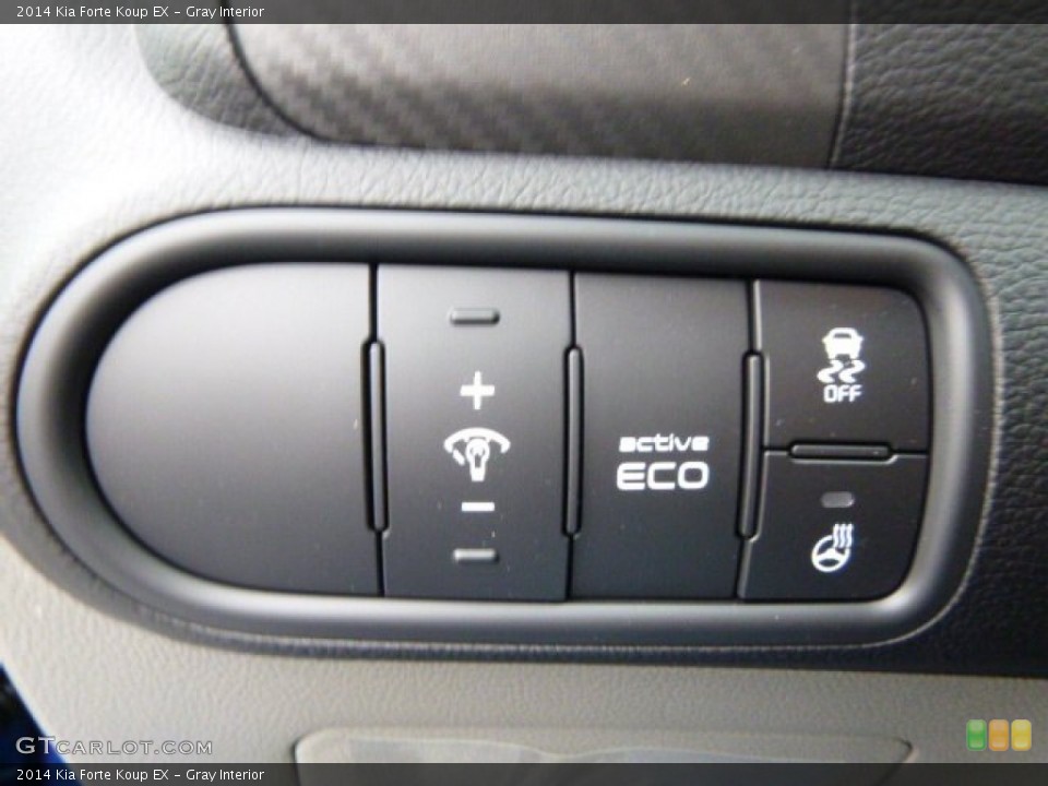Gray Interior Controls for the 2014 Kia Forte Koup EX #89890030