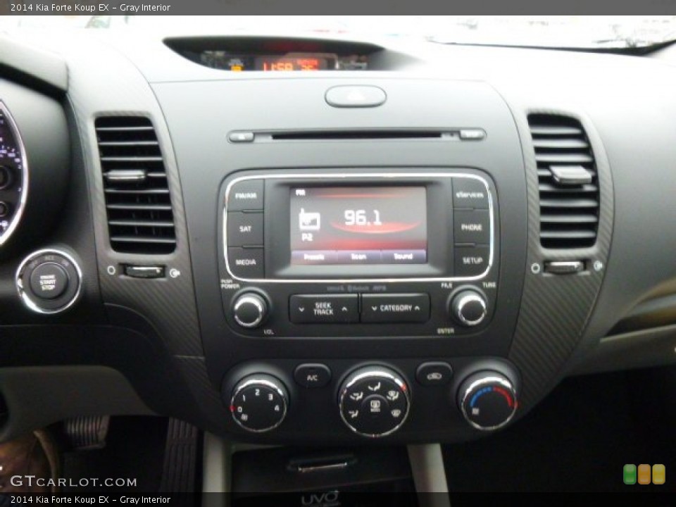 Gray Interior Controls for the 2014 Kia Forte Koup EX #89890055