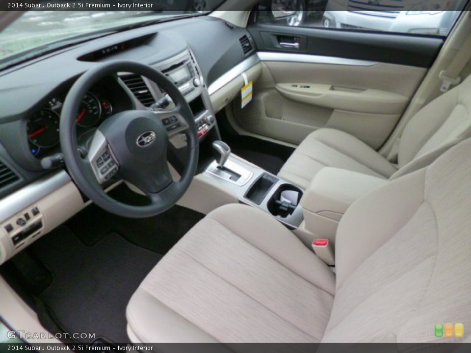 Ivory Interior Prime Interior for the 2014 Subaru Outback 2.5i Premium #89891854