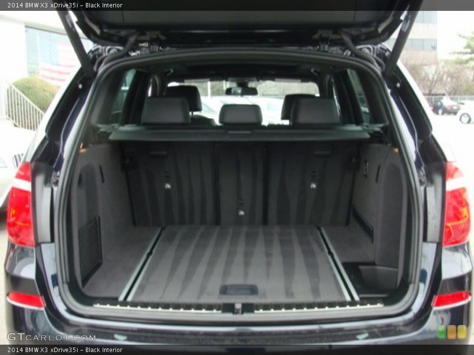 Black Interior Trunk for the 2014 BMW X3 xDrive35i #89892211