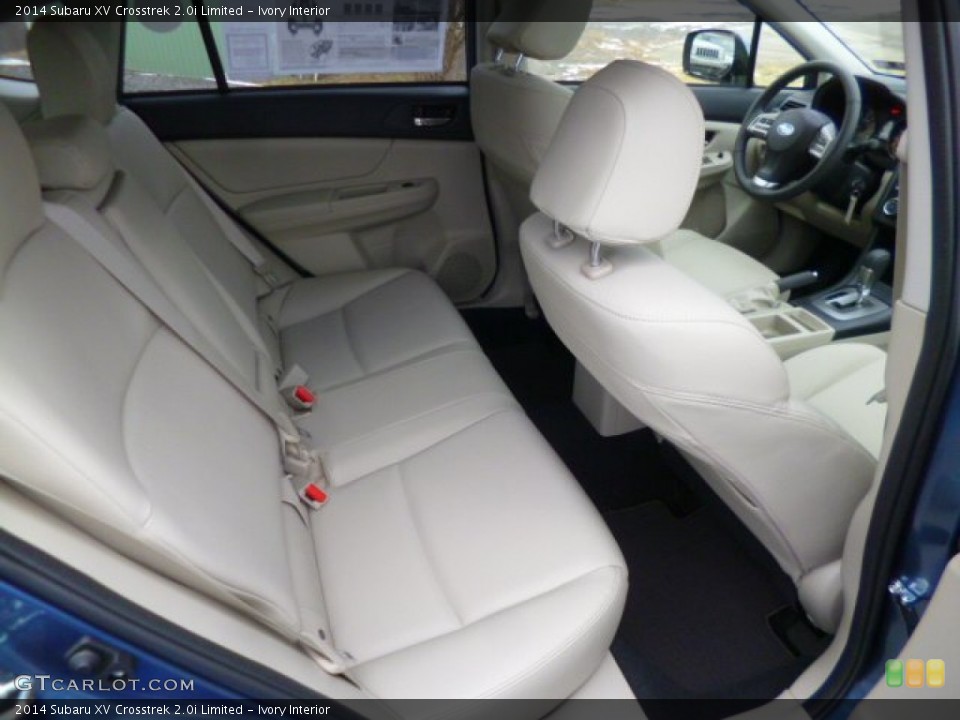 Ivory Interior Rear Seat for the 2014 Subaru XV Crosstrek 2.0i Limited #89892640