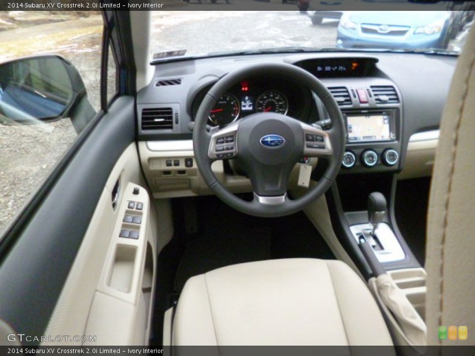 Ivory Interior Dashboard for the 2014 Subaru XV Crosstrek 2.0i Limited #89892709