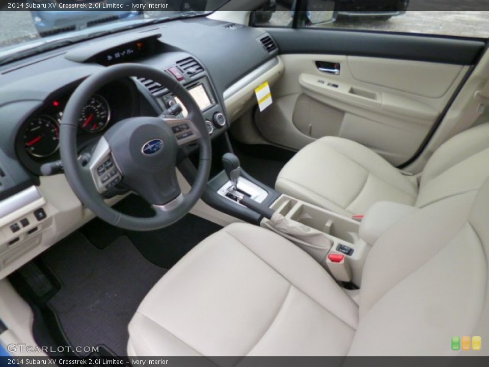 Ivory Interior Photo for the 2014 Subaru XV Crosstrek 2.0i Limited #89892748