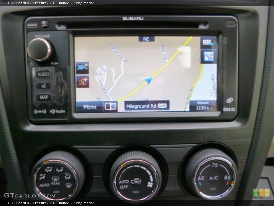 Ivory Interior Navigation for the 2014 Subaru XV Crosstrek 2.0i Limited #89892814