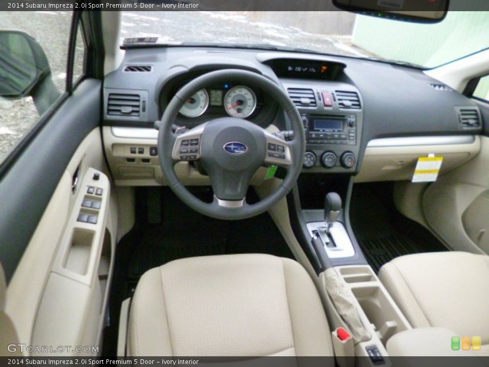 Ivory Interior Photo for the 2014 Subaru Impreza 2.0i Sport Premium 5 Door #89893606