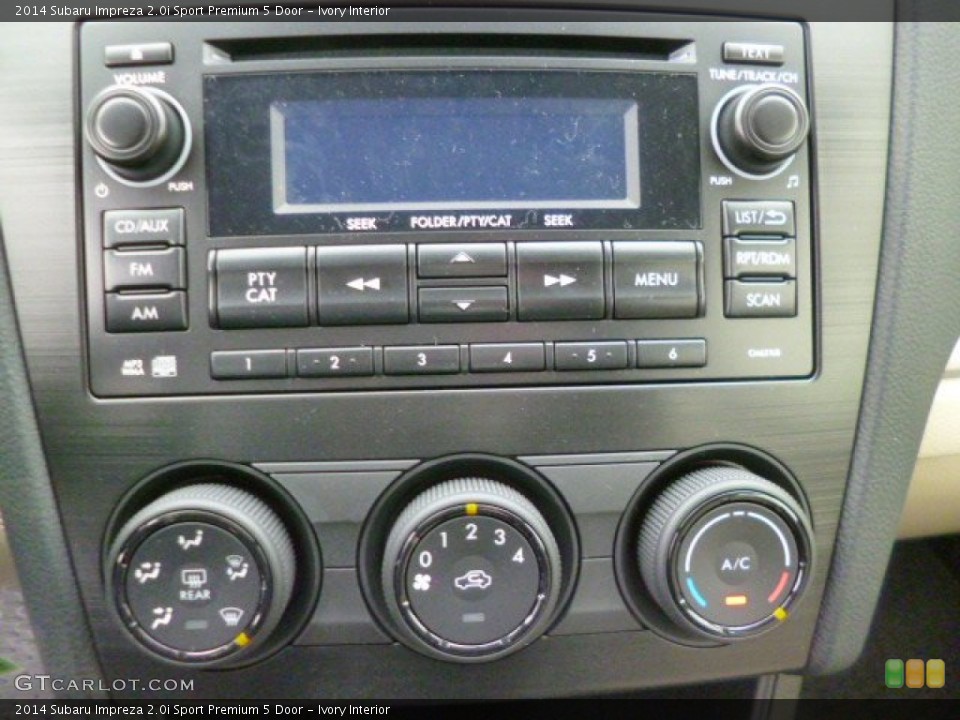Ivory Interior Controls for the 2014 Subaru Impreza 2.0i Sport Premium 5 Door #89893706