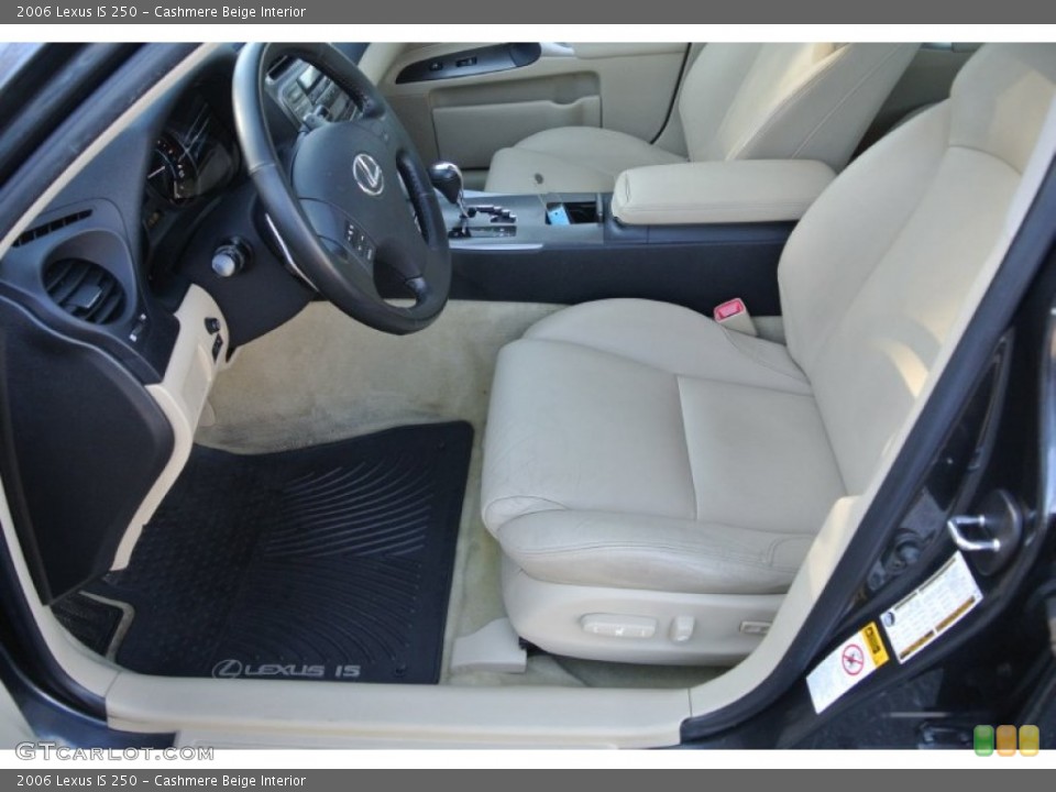 Cashmere Beige Interior Photo for the 2006 Lexus IS 250 #89894671