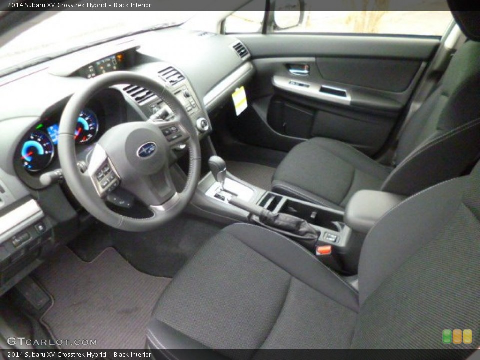 Black Interior Photo For The 2014 Subaru Xv Crosstrek Hybrid