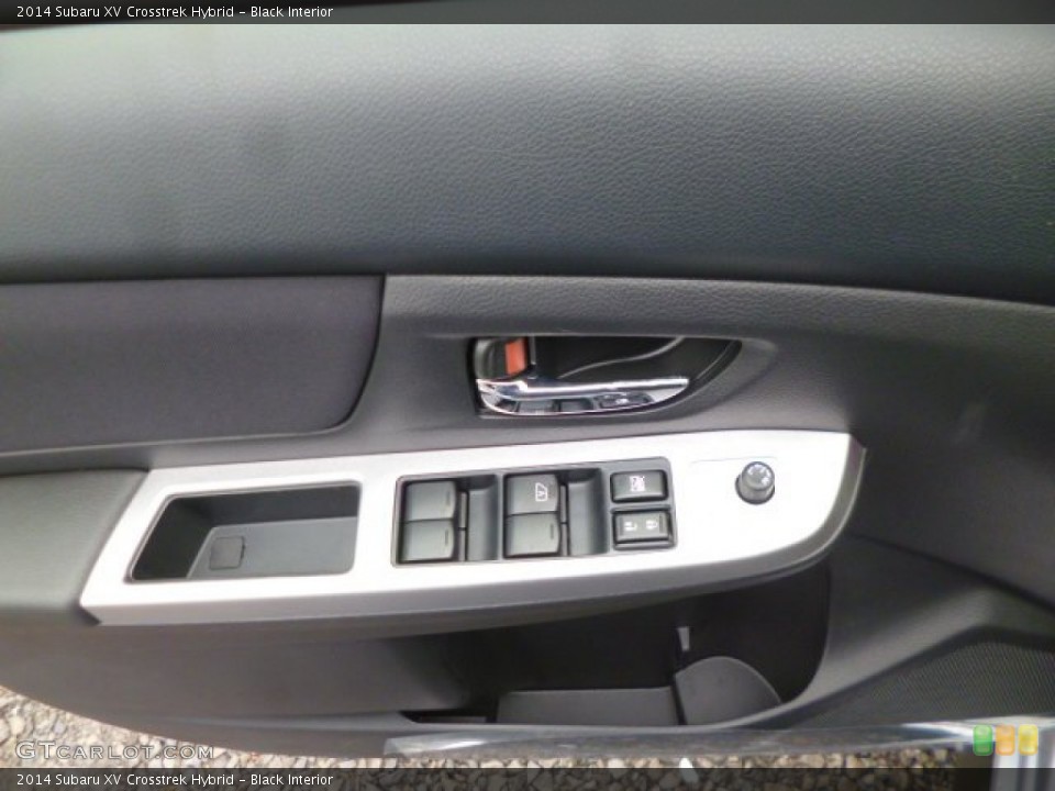 Black Interior Controls for the 2014 Subaru XV Crosstrek Hybrid #89894989