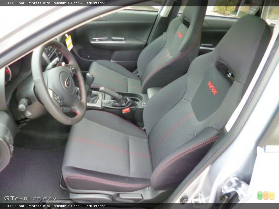 Black Interior Photo for the 2014 Subaru Impreza WRX Premium 4 Door #89897149
