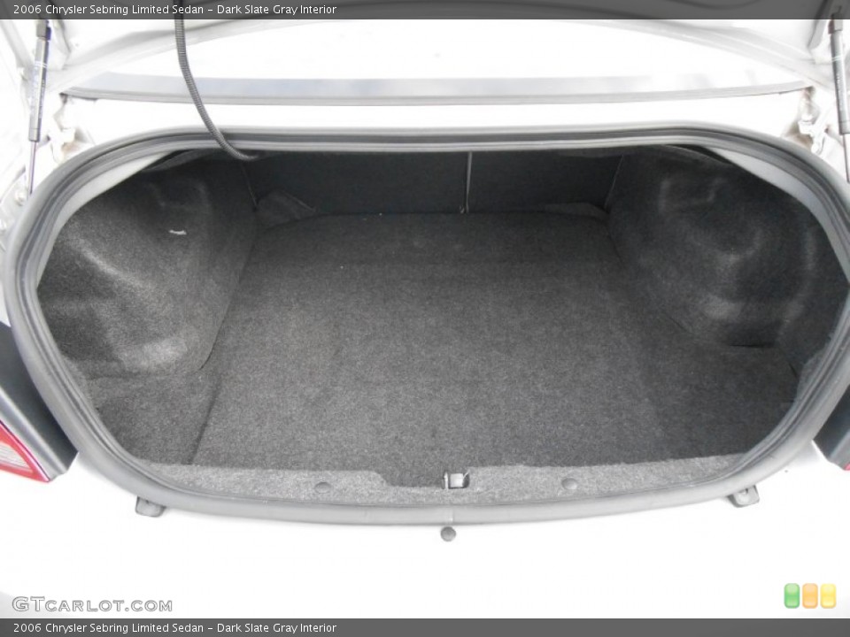 Dark Slate Gray Interior Trunk for the 2006 Chrysler Sebring Limited Sedan #89897284