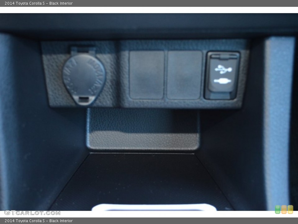 Black Interior Controls for the 2014 Toyota Corolla S #89897562