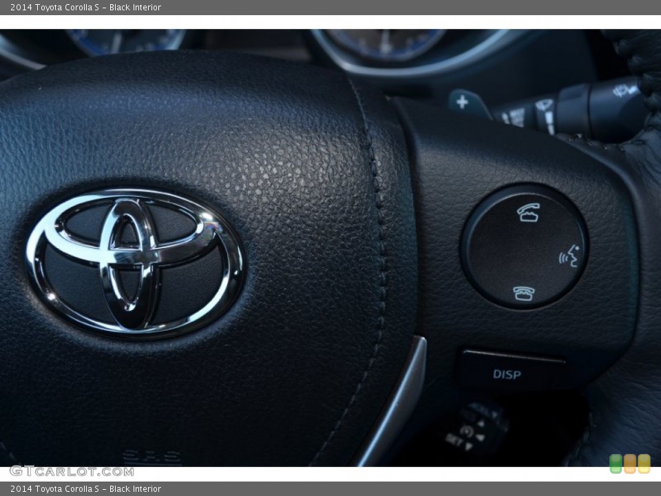 Black Interior Controls for the 2014 Toyota Corolla S #89897650