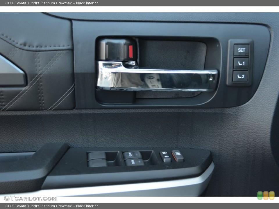 Black Interior Controls for the 2014 Toyota Tundra Platinum Crewmax #89897848