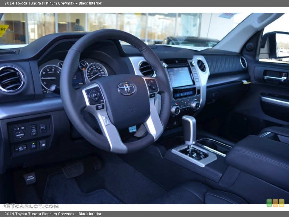Black Interior Dashboard for the 2014 Toyota Tundra Platinum Crewmax #89897893
