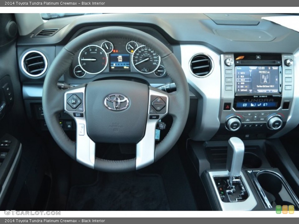 Black Interior Dashboard for the 2014 Toyota Tundra Platinum Crewmax #89898004