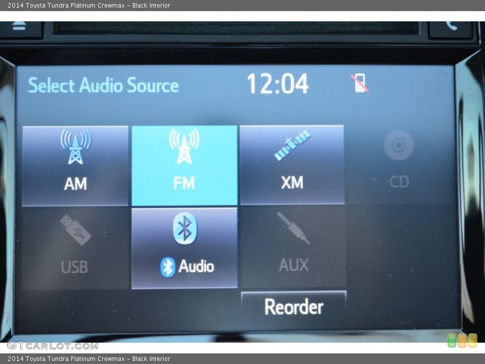 Black Interior Audio System for the 2014 Toyota Tundra Platinum Crewmax #89898085