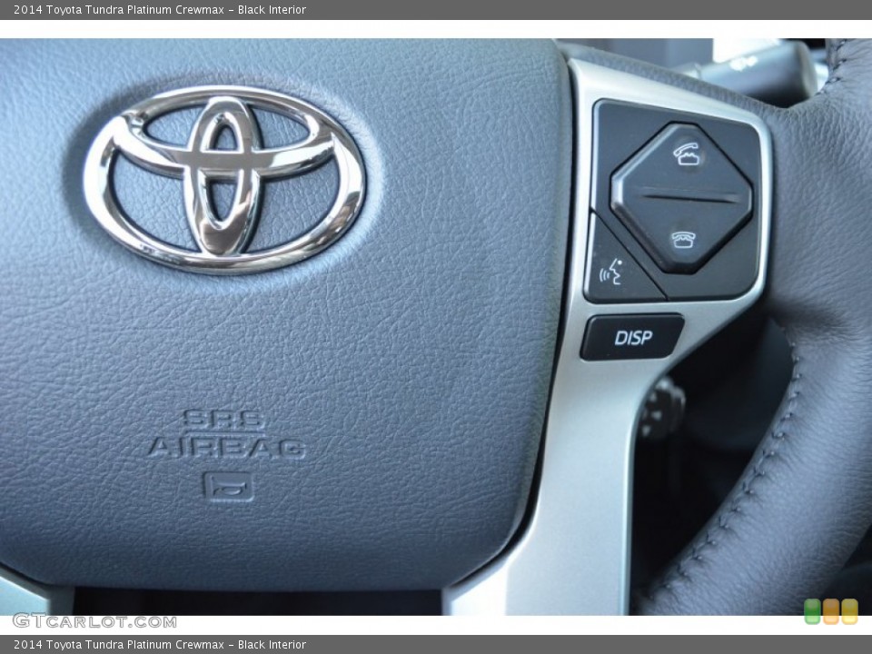 Black Interior Controls for the 2014 Toyota Tundra Platinum Crewmax #89898314