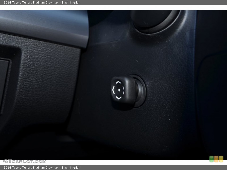 Black Interior Controls for the 2014 Toyota Tundra Platinum Crewmax #89898370