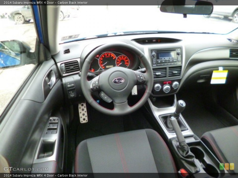 Carbon Black Interior Dashboard for the 2014 Subaru Impreza WRX 4 Door #89898382