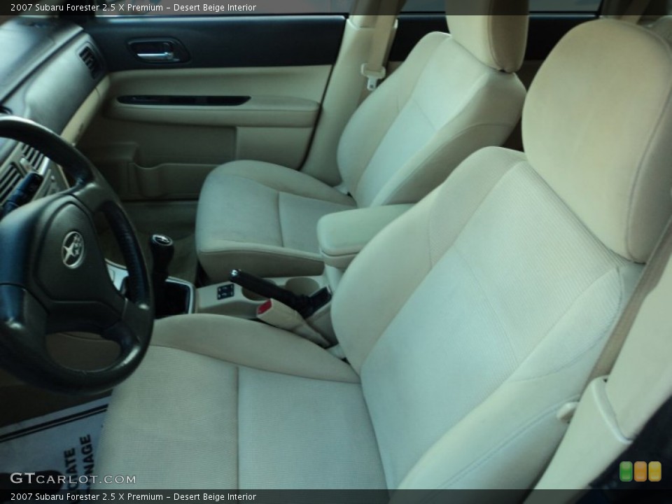 Desert Beige Interior Photo for the 2007 Subaru Forester 2.5 X Premium #89900617