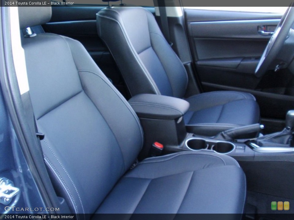 Black Interior Photo for the 2014 Toyota Corolla LE #89901385