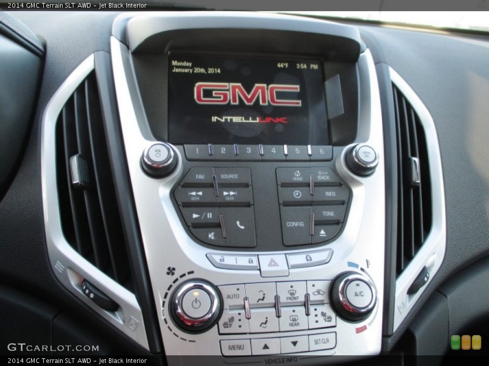 Jet Black Interior Controls for the 2014 GMC Terrain SLT AWD #89901623