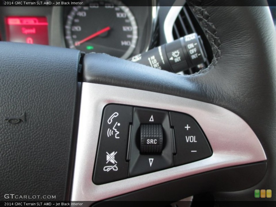 Jet Black Interior Controls for the 2014 GMC Terrain SLT AWD #89901766