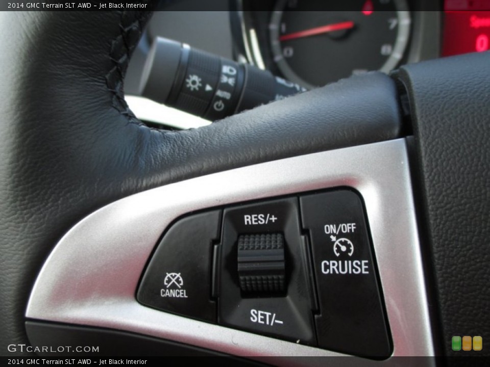 Jet Black Interior Controls for the 2014 GMC Terrain SLT AWD #89901787