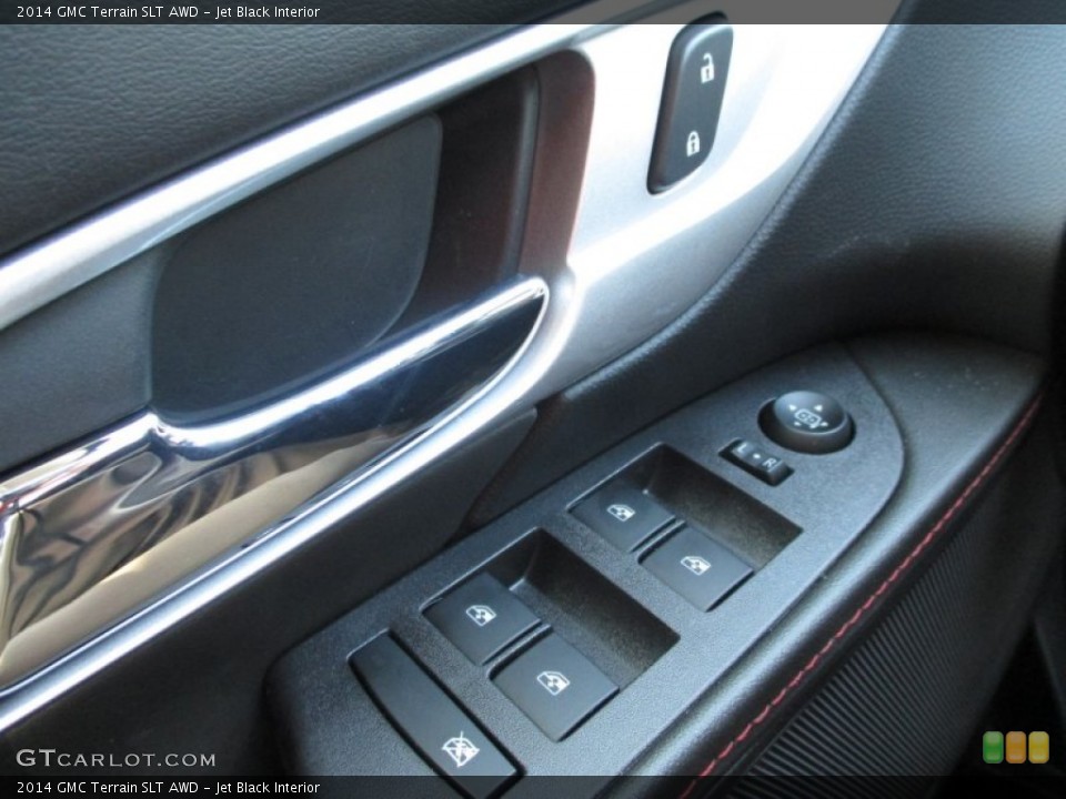 Jet Black Interior Controls for the 2014 GMC Terrain SLT AWD #89901834