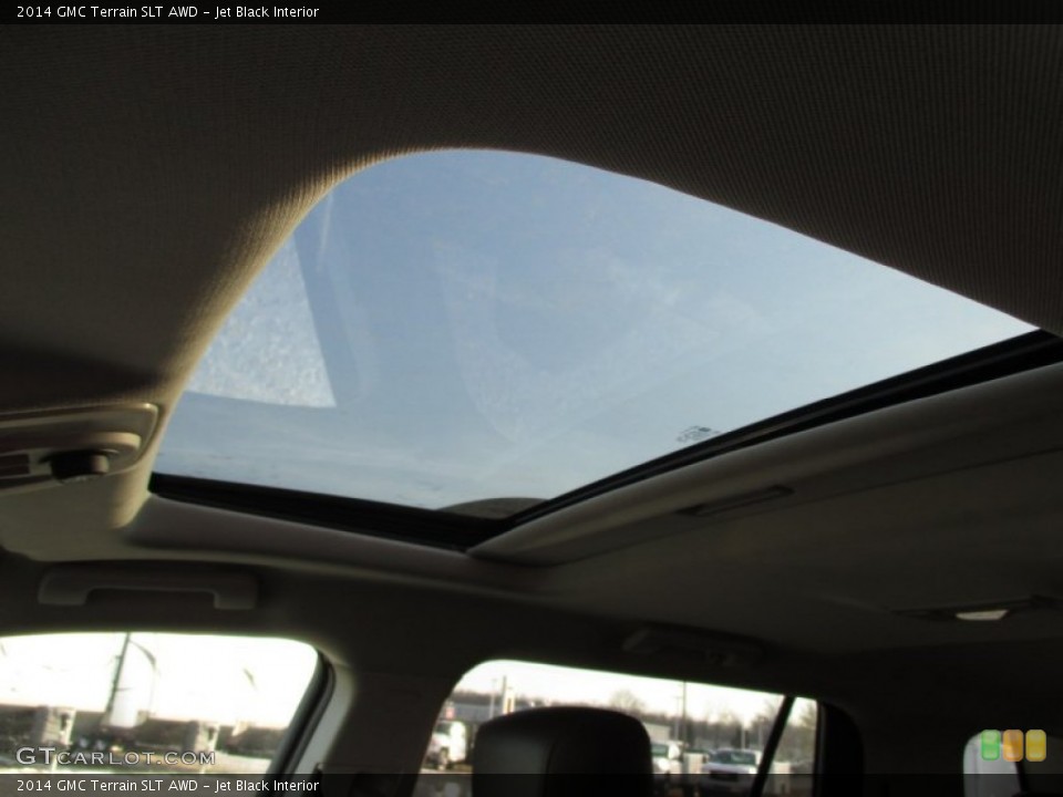 Jet Black Interior Sunroof for the 2014 GMC Terrain SLT AWD #89901898