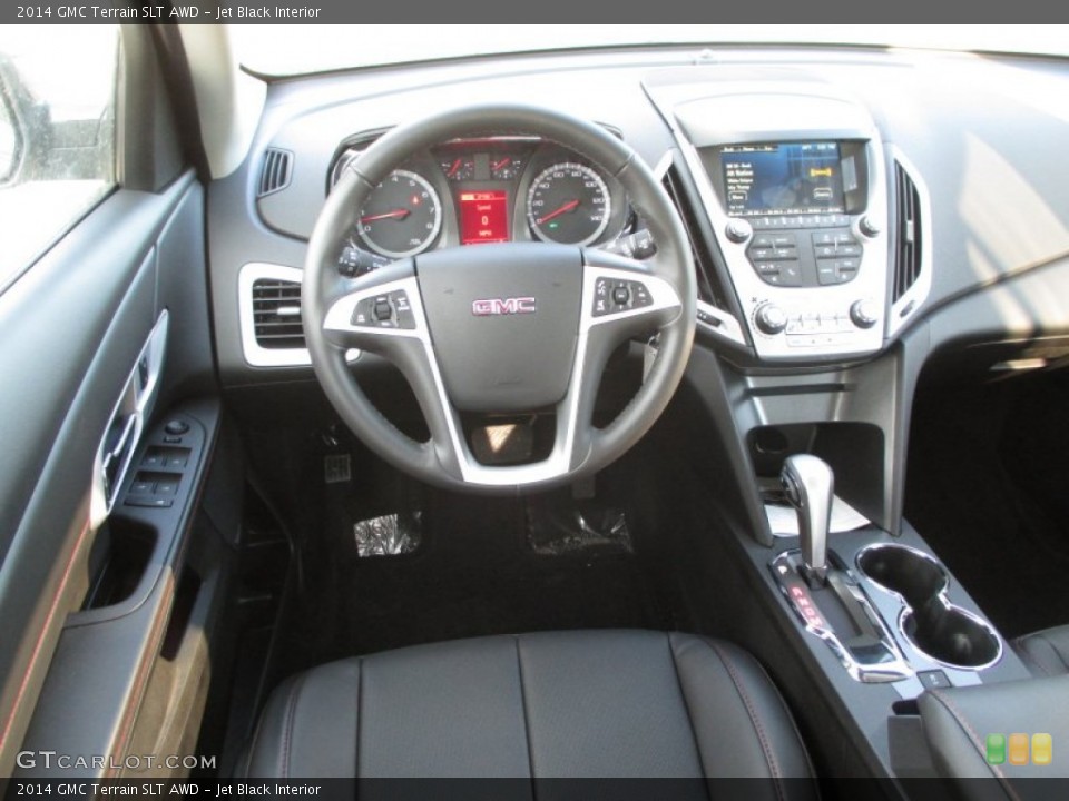 Jet Black Interior Photo for the 2014 GMC Terrain SLT AWD #89901919