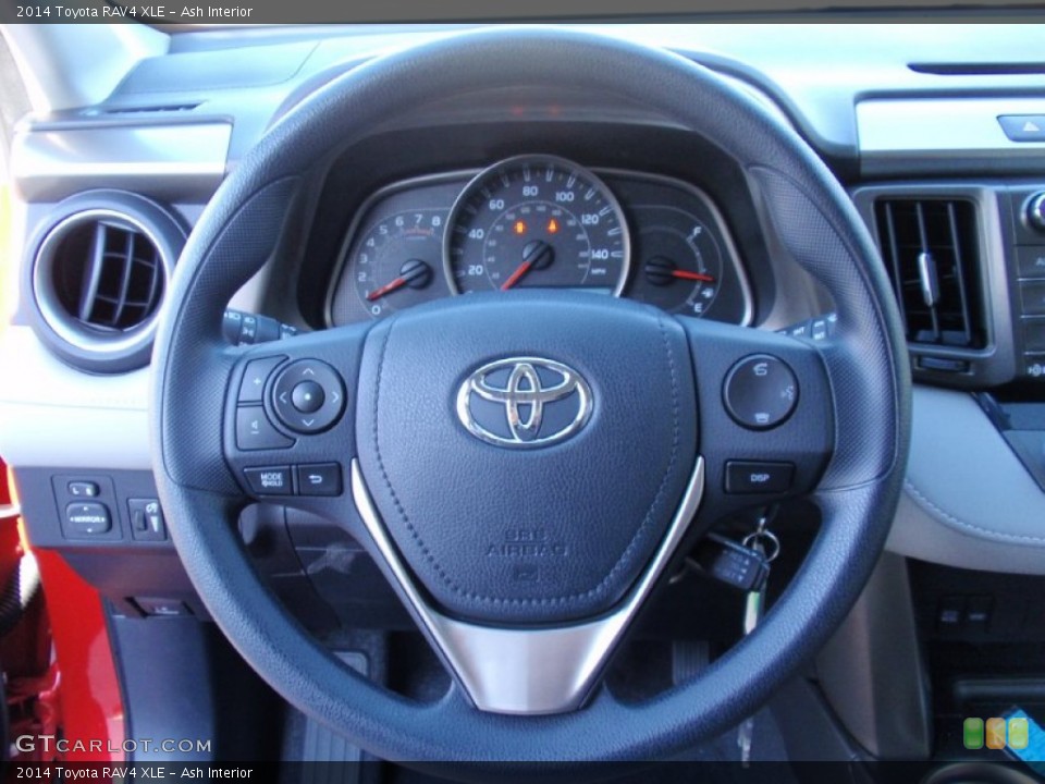Ash Interior Steering Wheel for the 2014 Toyota RAV4 XLE #89903416