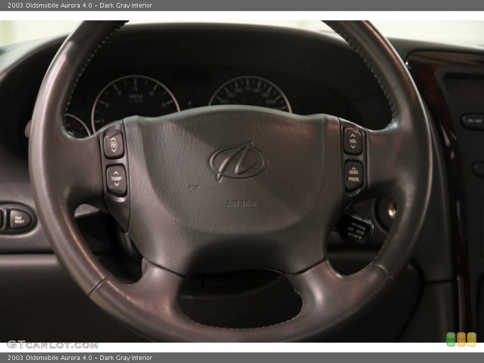 Dark Gray Interior Steering Wheel for the 2003 Oldsmobile Aurora 4.0 #89907065