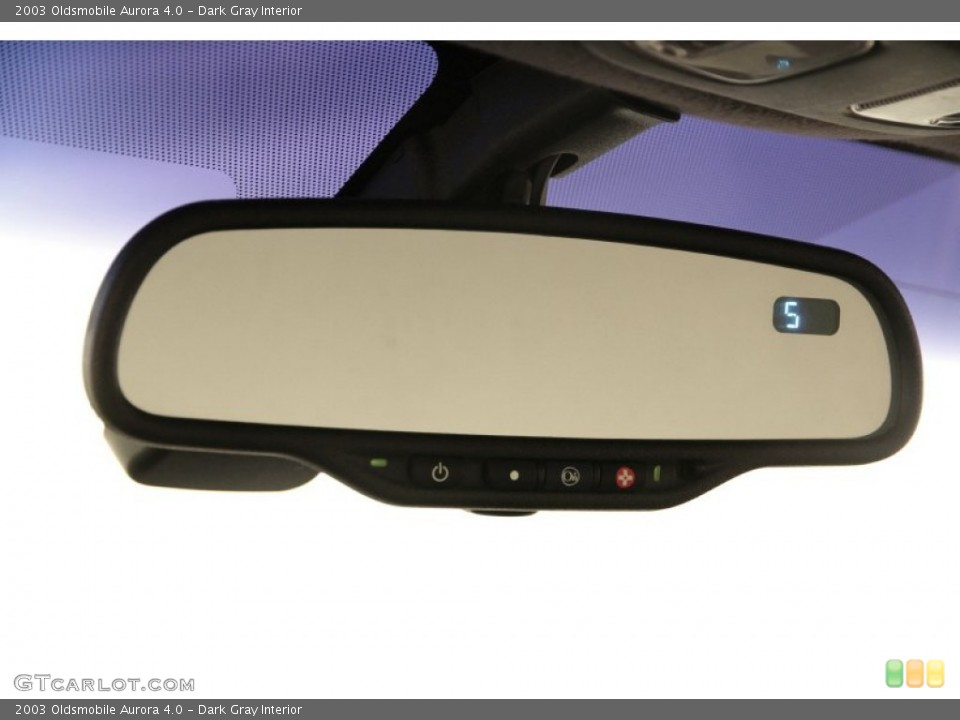 Dark Gray Interior Controls for the 2003 Oldsmobile Aurora 4.0 #89907103