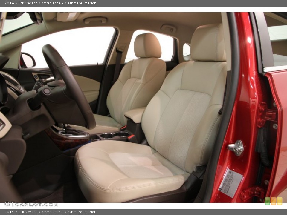 Cashmere Interior Front Seat for the 2014 Buick Verano Convenience #89909185