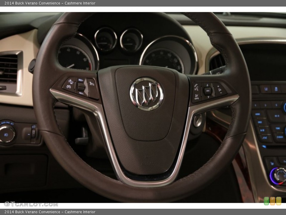 Cashmere Interior Steering Wheel for the 2014 Buick Verano Convenience #89909200