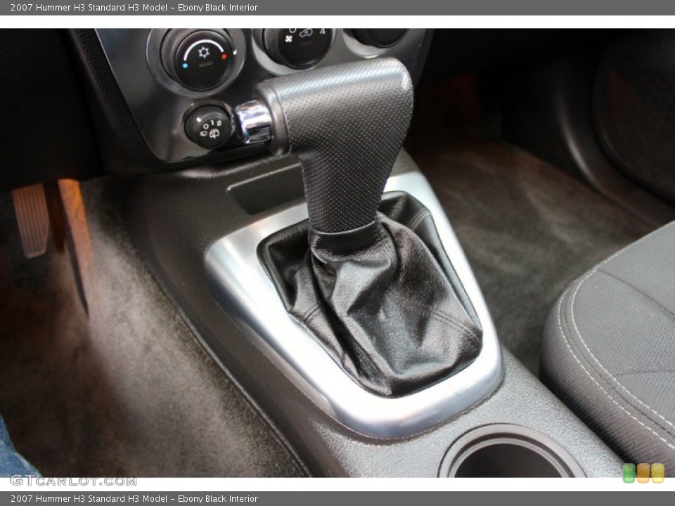Ebony Black Interior Transmission for the 2007 Hummer H3  #89912326
