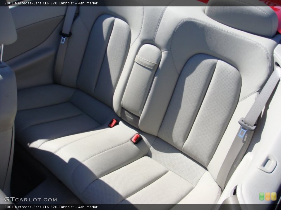 Ash Interior Rear Seat for the 2001 Mercedes-Benz CLK 320 Cabriolet #89913175