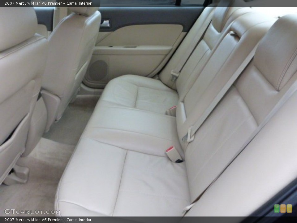 Camel Interior Rear Seat for the 2007 Mercury Milan V6 Premier #89913283