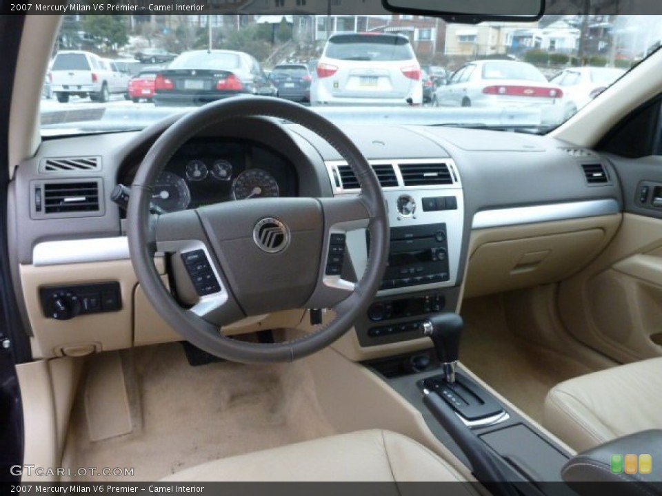 Camel Interior Prime Interior for the 2007 Mercury Milan V6 Premier #89913292