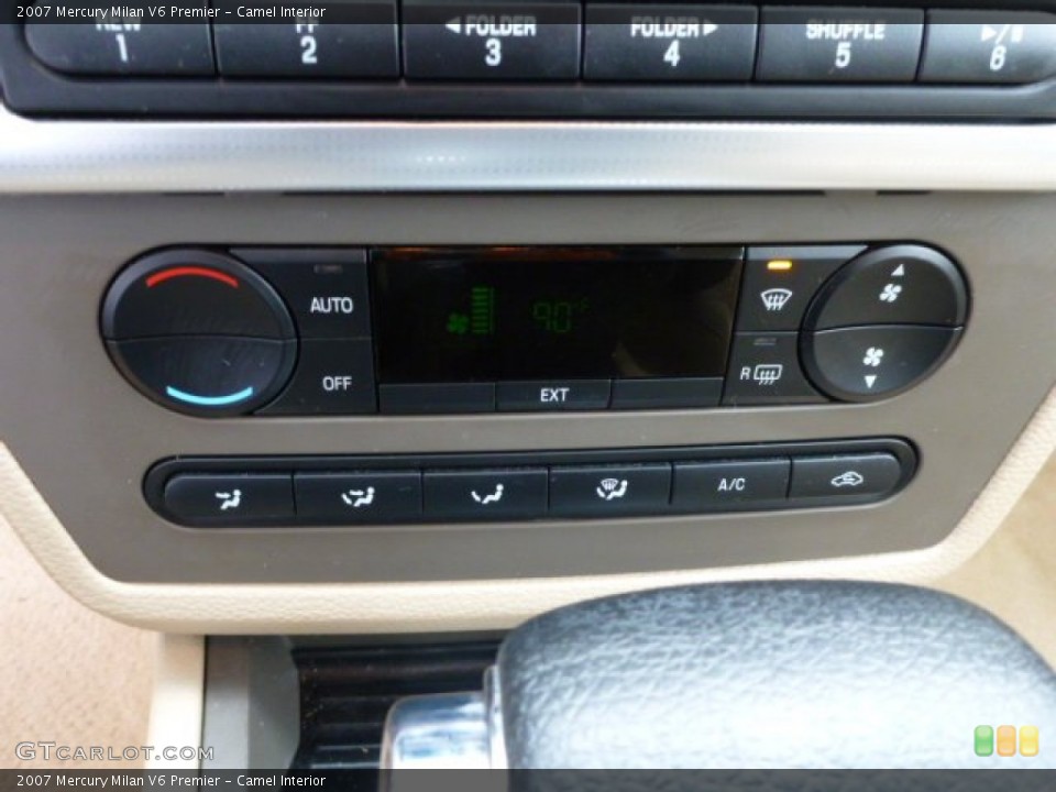 Camel Interior Controls for the 2007 Mercury Milan V6 Premier #89913523