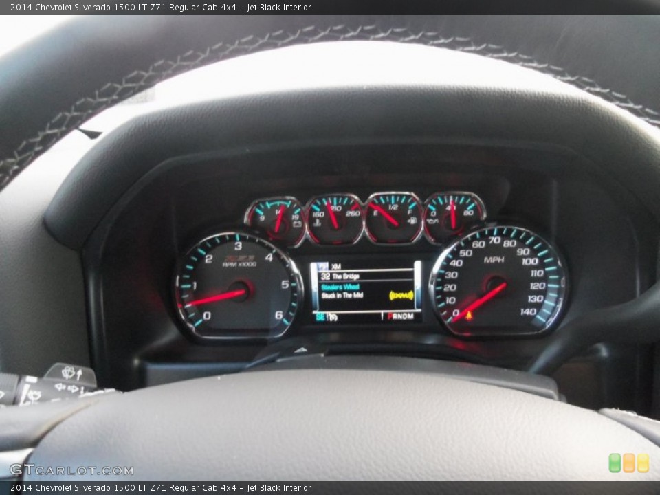 Jet Black Interior Gauges for the 2014 Chevrolet Silverado 1500 LT Z71 Regular Cab 4x4 #89917410