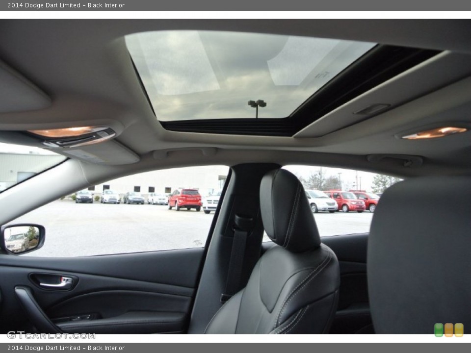 Black Interior Sunroof for the 2014 Dodge Dart Limited #89917833