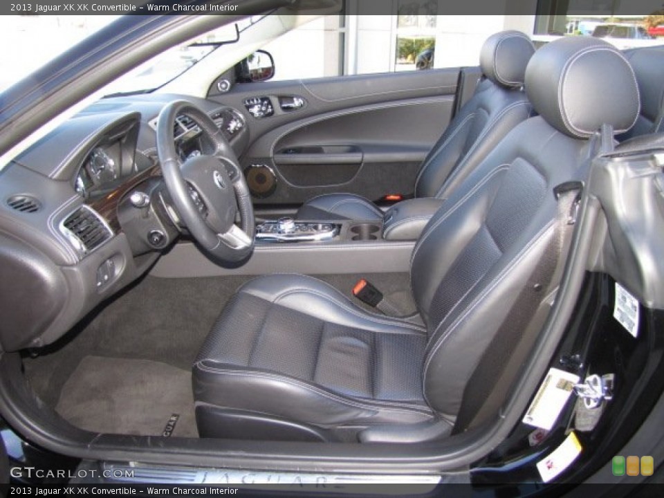 Warm Charcoal Interior Front Seat for the 2013 Jaguar XK XK Convertible #89919411