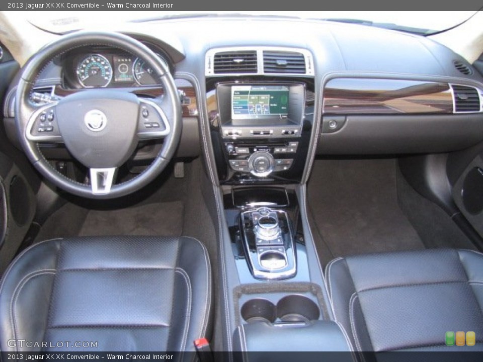 Warm Charcoal Interior Dashboard for the 2013 Jaguar XK XK Convertible #89919432
